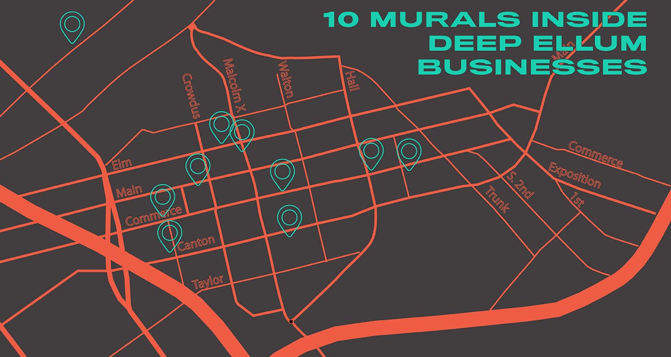 10 Murals Inside Deep Ellum Businesses Guide