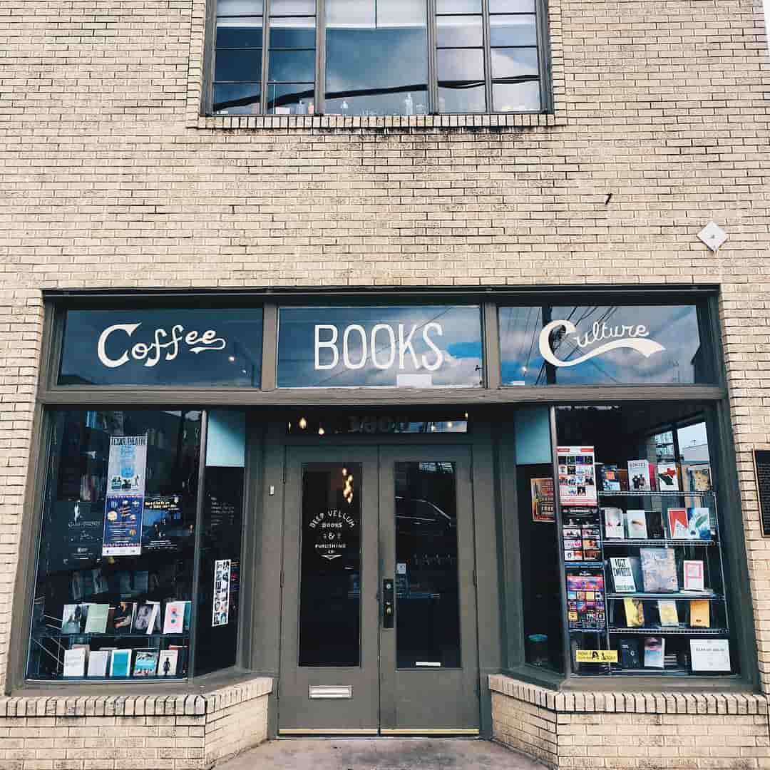 Deep Vellum bookstore in Deep Ellum, Dallas