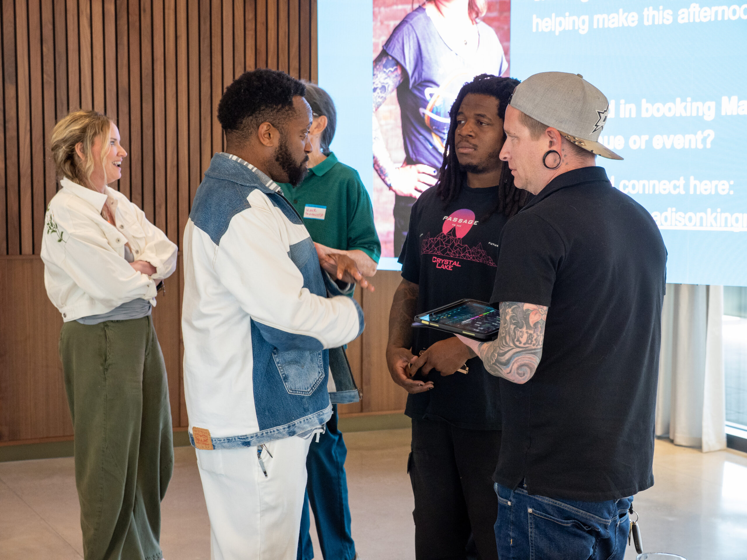 Deep Ellum business owners networking