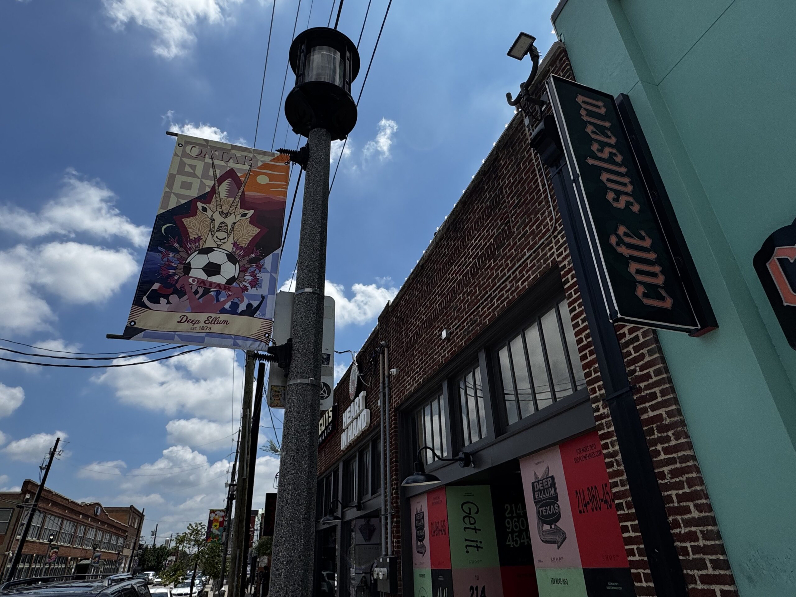A business in Deep Ellum